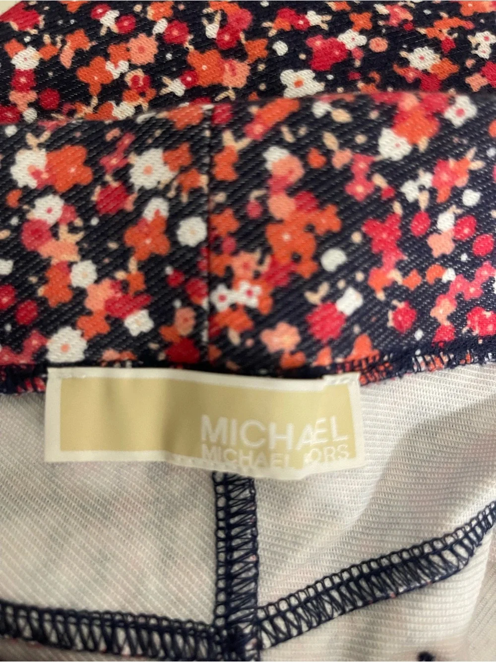 Michael‎ Kors Women’s Casual Multi-Colored Slim Stretchy Jegging Pants Medium